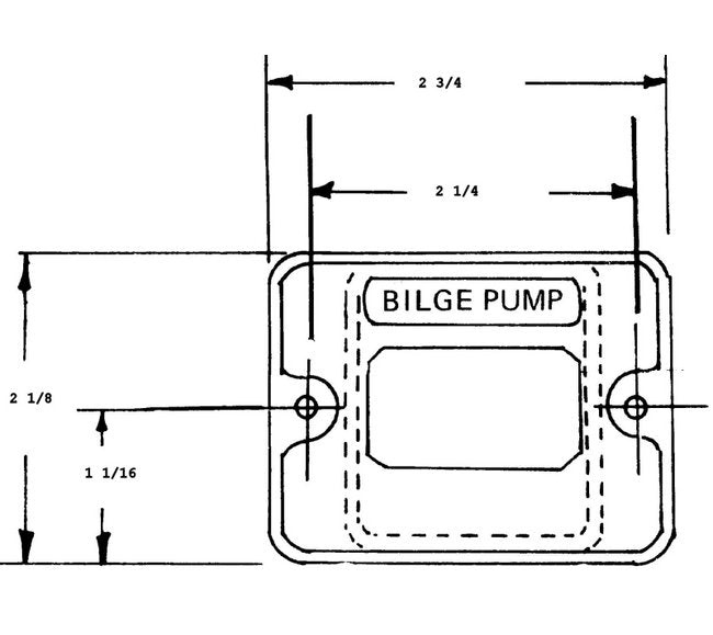 Marine Illuminated Switch Panel - 3 Position - Image 2