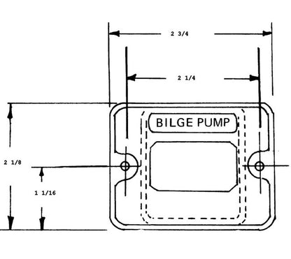 Marine Illuminated Switch Panel - 3 Position - Image 2