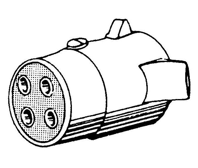 Female Trailer End Plug Connector, 4 and 5 Way - Image 2
