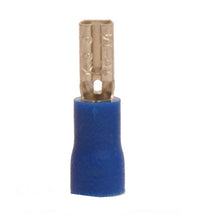 Blue Vinyl Female Quick Disconnect Terminals, 16-14 AWG (.205 x .020 Tab)