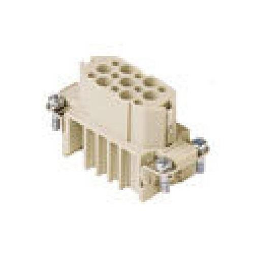 Ilme D Series 10 Ampere (A) Current 15 Pole Female Insert - Image 1