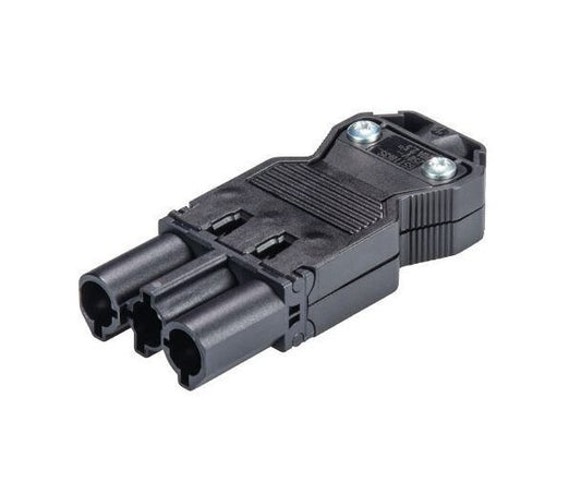 Wieland GST18I3S S1 ZR1 SW Electrical Connector (3 Pole, Male, Indoor Rated) - Image 1