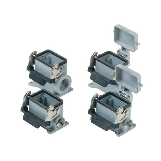 Ilme E Series 29 x 2 Panzer-Gewinde (PG) Thread 6 Pole Surface Mounting Base - Image 1