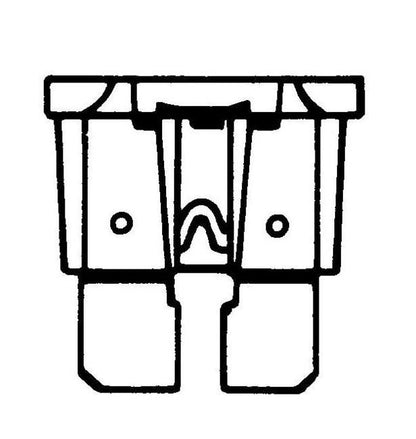25 Amp ATO/ATC In Line Fuse Holder & Fuses (Box of 5) - Image 2