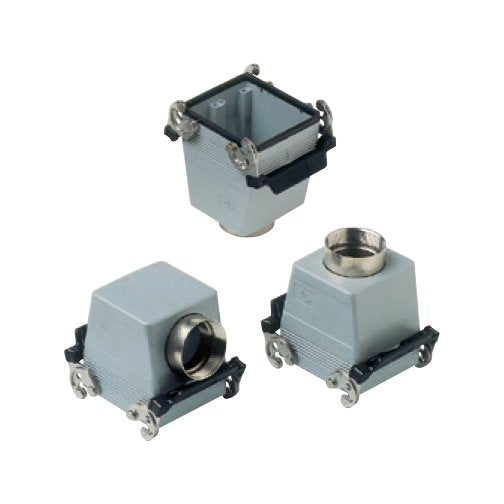 Ilme E Series 1-1/2 Inch (in) National Pipe Thread (NPT) 32 Pole Double Levers Top Entry Cable Coupler Hood - Image 1