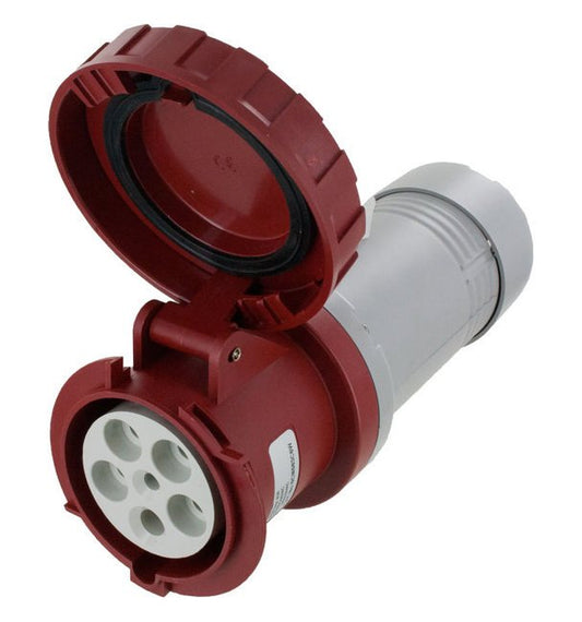 220 to 240 and 380 to 415 Volt (V) Voltage Eureka High Definition (HD) Series Pin and Sleeve Connector - Image 1
