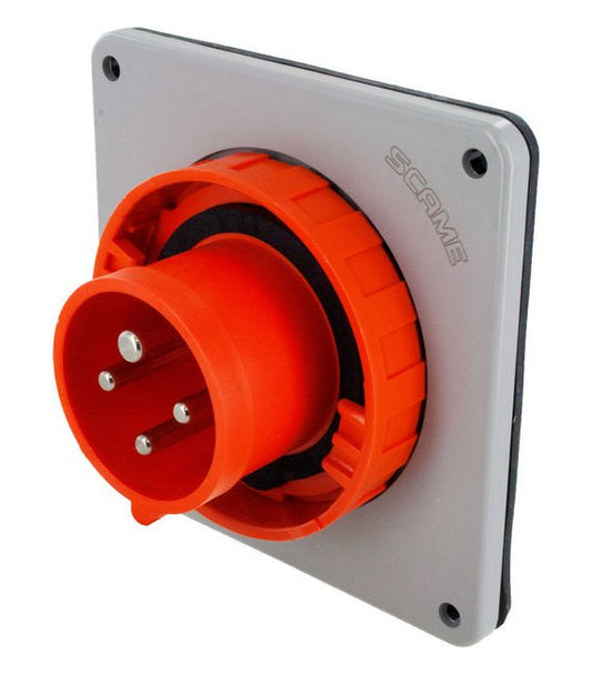 Eureka-HD Series 125 and 250 Volt (V) Alternating Current (AC) Voltage Inlet Connector - Image 1