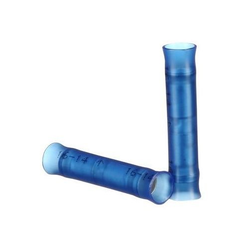 Red Nylon Butted Flared Butt Connector 22-18 AWG - Image 1
