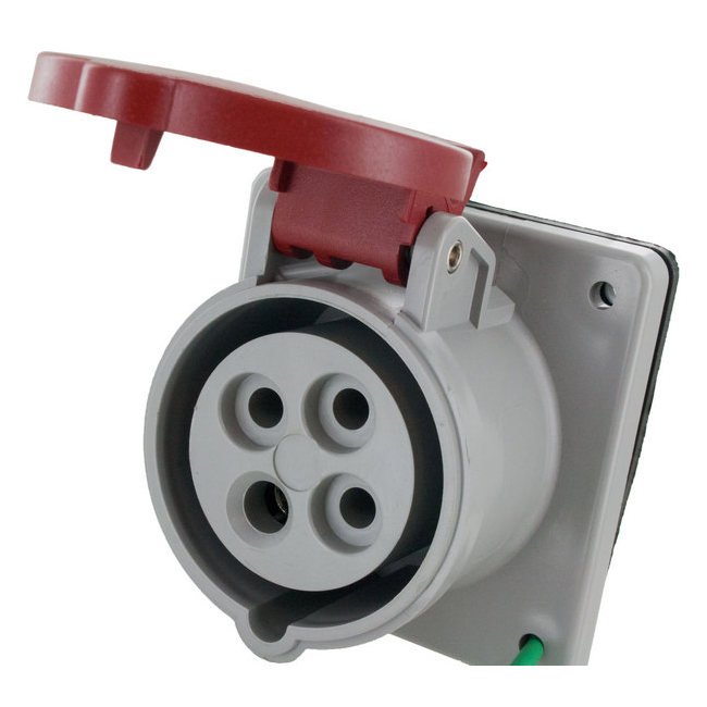 Eureka-HD Series 480 Volt (V) Alternating Current (AC) Voltage Receptacle Connector - Image 1