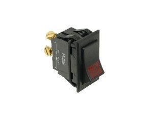 12V DC Rocker Switch with Panel Mounting Brackets - Image 1