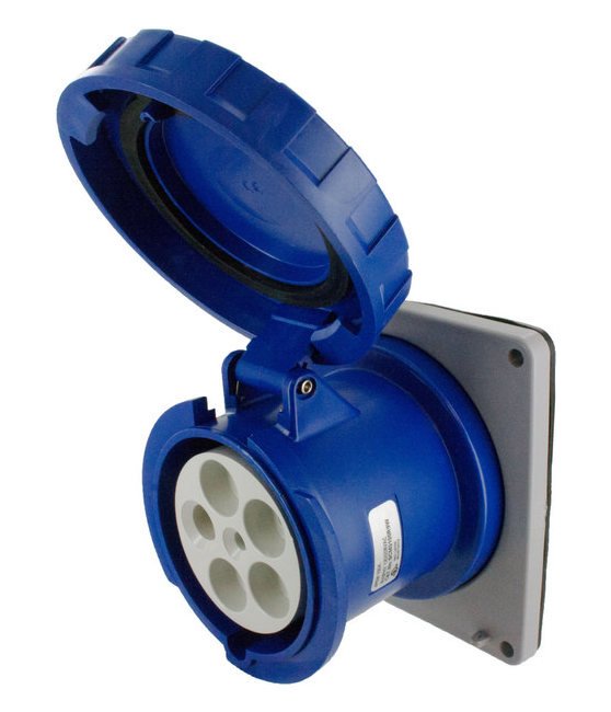 Eureka-HD Series 208 Volt (V) Voltage Receptacle Connector - Image 1