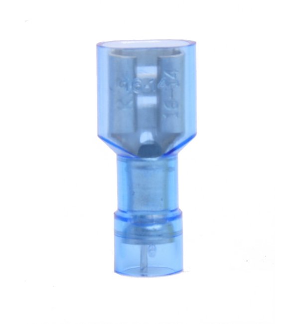 16-14 AWG Female Quick Disconnect, Nylon Fully Insulated, 100-Pack - Image 1