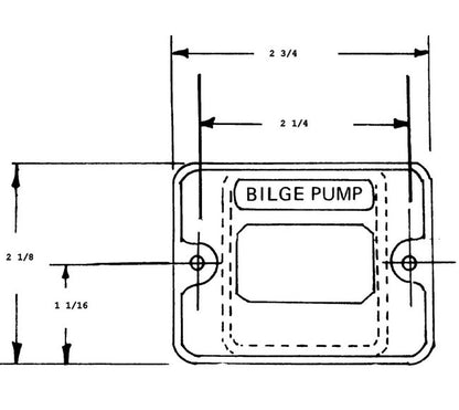 Marine Grade 3-Position Switch Panel with Illumination - Image 2