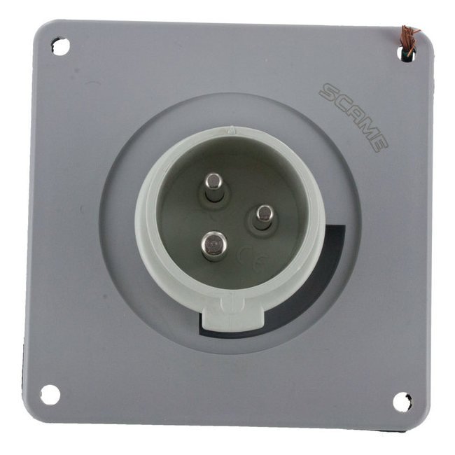 Eureka-HD Series 277 Volt (V) Alternating Current (AC) Voltage Inlet Connector - Image 1