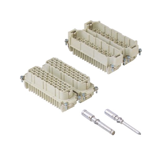 Ilme D Series 600 Volt (V) Voltage 128 Pole Female Insert - Image 1