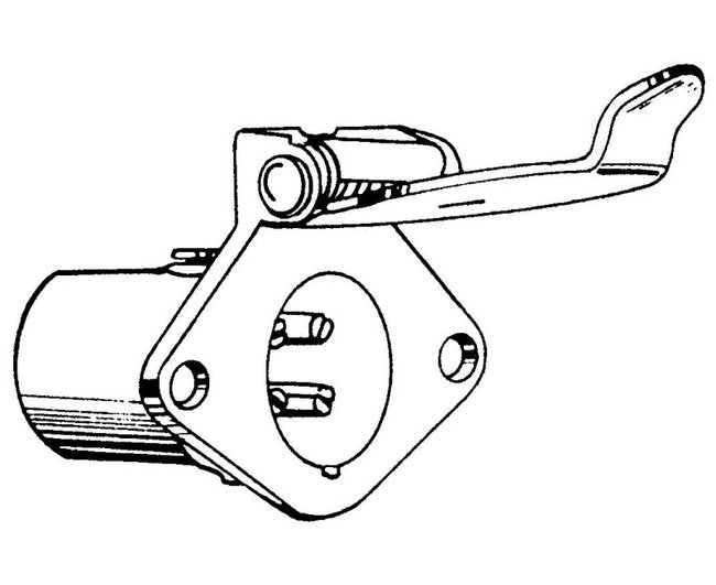 Male Socket Connector (Car End) - 4 and 5 Way Connector, 12-24V, 35A - Image 2
