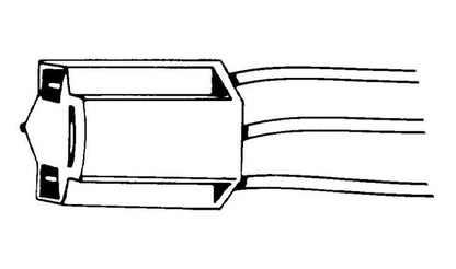 3-Wire Seal Beam Flasher Connector Assembly - Image 2
