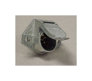 Heavy Duty 7-Way Steel Connector with Split Pins - Image 1