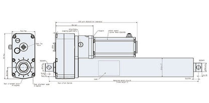 Dunkermotoren 3.500N Electric Cylinder - Image 2