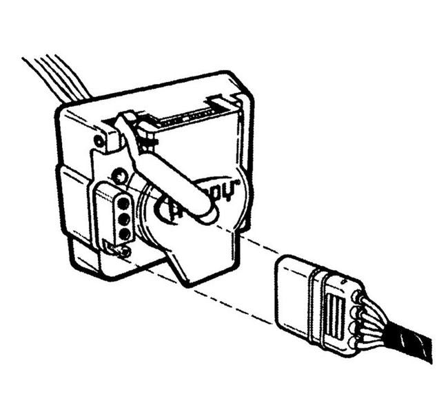 4-Wire Flat to 4-Wire Flat and 7 RV Round Electrical Adapter - Image 3