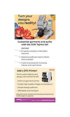 Juki QVP Tajima SAI 8 Needle 8x12 Hoop Commercial Quality Compact Embroidery Machine - Image 15