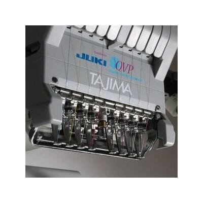 Juki QVP Tajima SAI 8 Needle 8x12 Hoop Commercial Quality Compact Embroidery Machine - Image 16