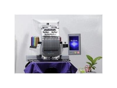 Juki QVP Tajima SAI 8 Needle 8x12 Hoop Commercial Quality Compact Embroidery Machine - Image 1
