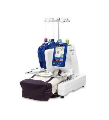 Brother PRS100 Persona 8x8 with 6 Flat & Freearm Tubular Hoops Embroidery Machine - Image 12