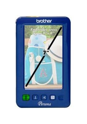 Brother PRS100 Persona 8x8 with 6 Flat & Freearm Tubular Hoops Embroidery Machine - Image 22