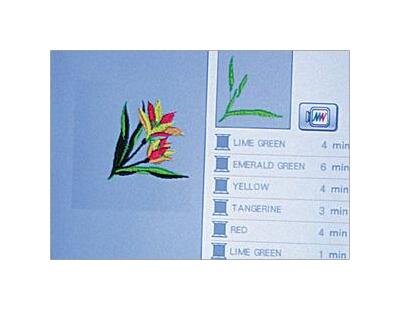Brother PRS100 Persona 8x8 with 6 Flat & Freearm Tubular Hoops Embroidery Machine - Image 4