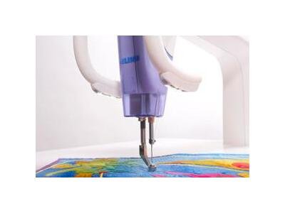 Juki Miyabi J-350QVP-S Sit Down 18x10 Longarm Free Motion Quilting Machine - Image 2