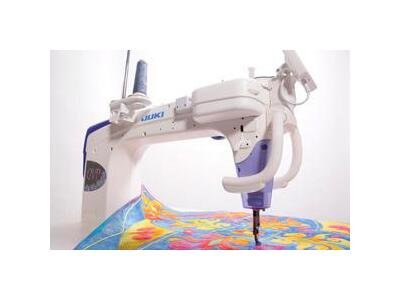 Juki Miyabi J-350QVP-S Sit Down 18x10 Longarm Free Motion Quilting Machine - Image 22