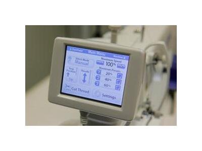 Juki Miyabi J-350QVP-S Sit Down 18x10 Longarm Free Motion Quilting Machine - Image 24