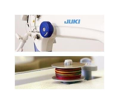 Juki Miyabi J-350QVP-S Sit Down 18x10 Longarm Free Motion Quilting Machine - Image 27
