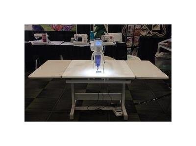 Juki Miyabi J-350QVP-S Sit Down 18x10 Longarm Free Motion Quilting Machine - Image 8