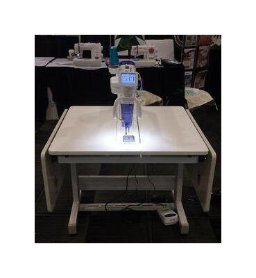 Juki Miyabi J-350QVP-S Sit Down 18x10 Longarm Free Motion Quilting Machine - Image 10