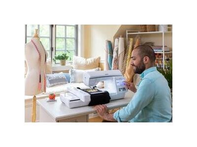 Brother NQ1700E 5x7+6x10 Hoops Embroidery Machine - Image 9