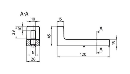 Heavy-Duty Floor Bracket Assembly Set - Image 2