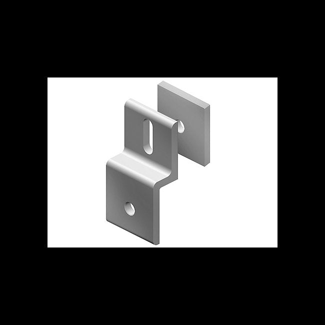 Heavy-Duty Wire Mesh Panel Holder with Aluminum Backing Plate - Image 1