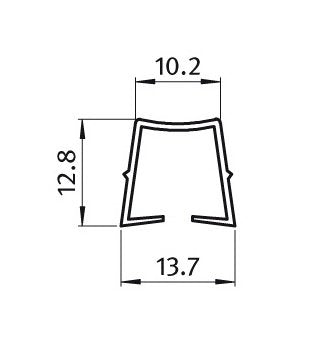 Durable Reduction Profile Plastic Enclosure Hardware - Image 2