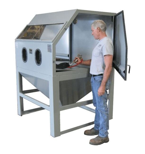 Cyclone M4848 Environmental Sandblasting Cabinet - Image 2