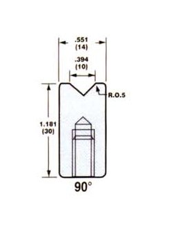 European Style Low Profile Narrow V-Die Press Brake with 0.394 in V Opening - Image 1