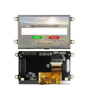 EVE2 Thin Film Transistor (TFT) Module - 4.3 Inch Premium MVA Resistive LCD Display - Image 1
