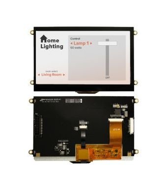 7 Inch Sunlight Readable Resistive Graphic LCD Module - Image 1