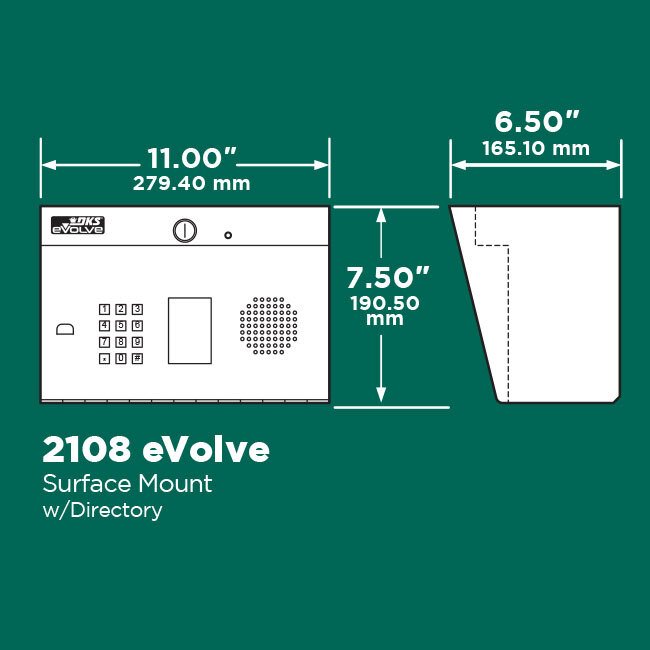 eVolve 2108 Cloud-Based Video Entry System - Image 2
