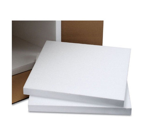 12x12x1 Expanded Polystyrene (EPS) Foam Sheet - Image 1