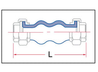 Sure Flow AMU Series 1.25'' Twin-Sphere Connector NPT Fitting