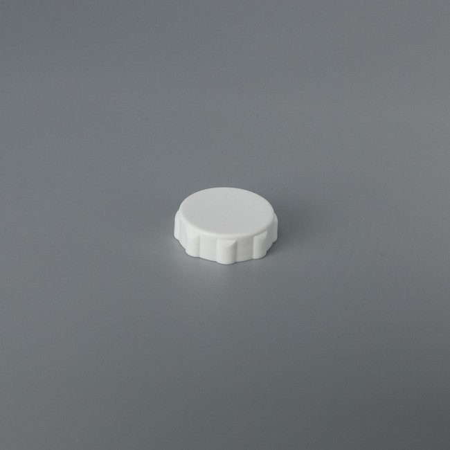 EZ-Grip Broad Ribbed Plastic Closure Cap - 33mm Size - Image 1
