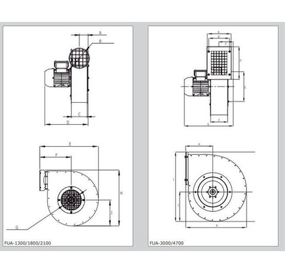 0000100300 FUA Extraction Fans - Image 2