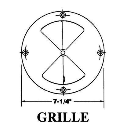 Stainless Steel Roof Ventilator Grille with Waterproof Gasket - Image 2